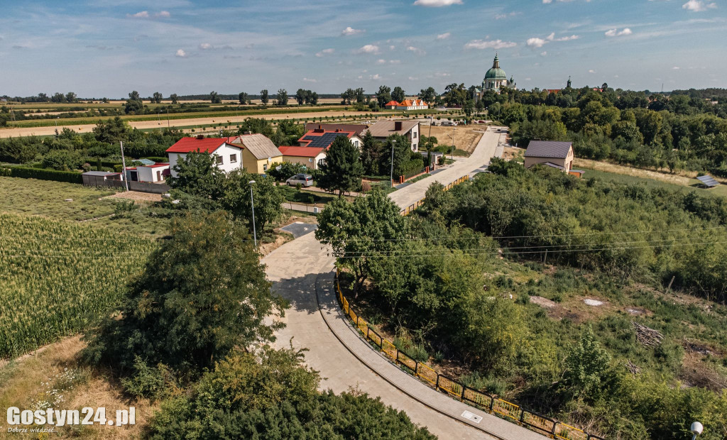 Wyremontowana ul. Droga do Klasztoru w Gostyniu
