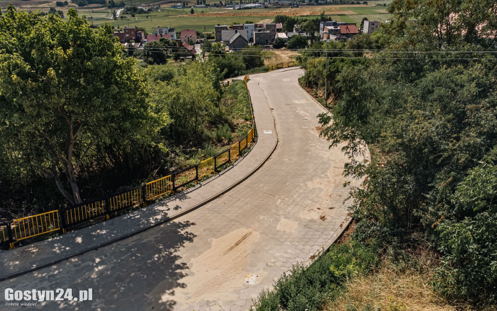 Wyremontowana ul. Droga do Klasztoru w Gostyniu