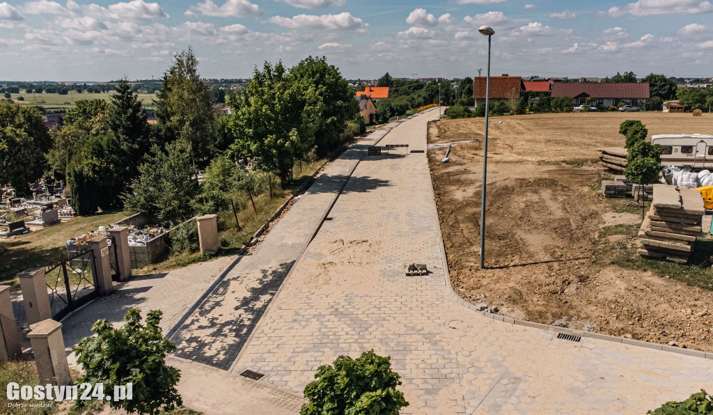 Wyremontowana ul. Droga do Klasztoru w Gostyniu