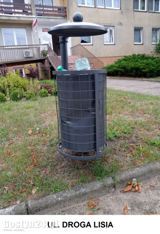 Zniszczenia po weekendzie na boreckich ulicach