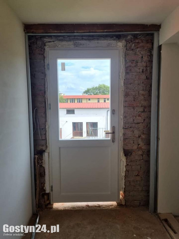 Remont poddasza wikariatu ponieckiej parafii