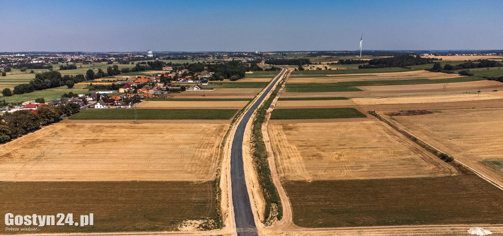 Postępy prac przy budowie obwodnicy Gostynia - DW434