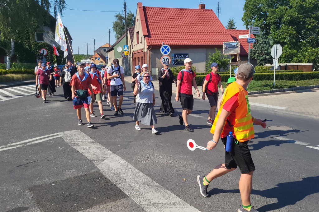 Pielgrzymi przeszli przez powiat gostyński