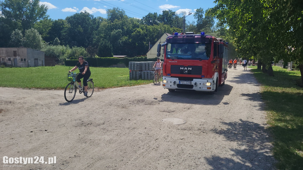 Rowerówka z OSP Rokosowo, pojechało 85 mieszkańców