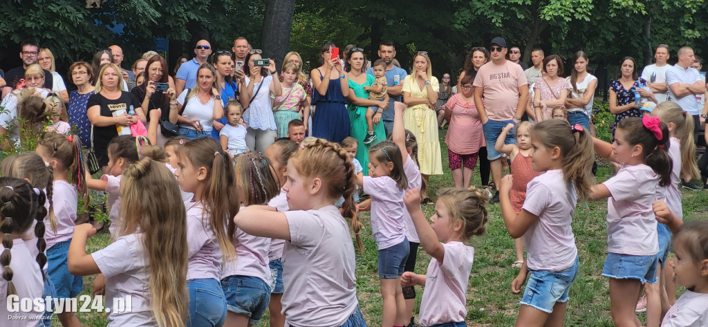 Wielki Dzień Pszczół w parku miejskim w Krobi