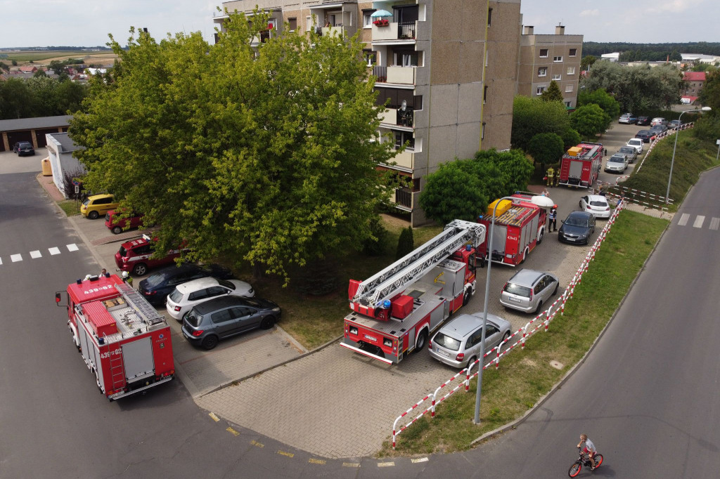 Wybuch gazu na Górnej w Gostyniu
