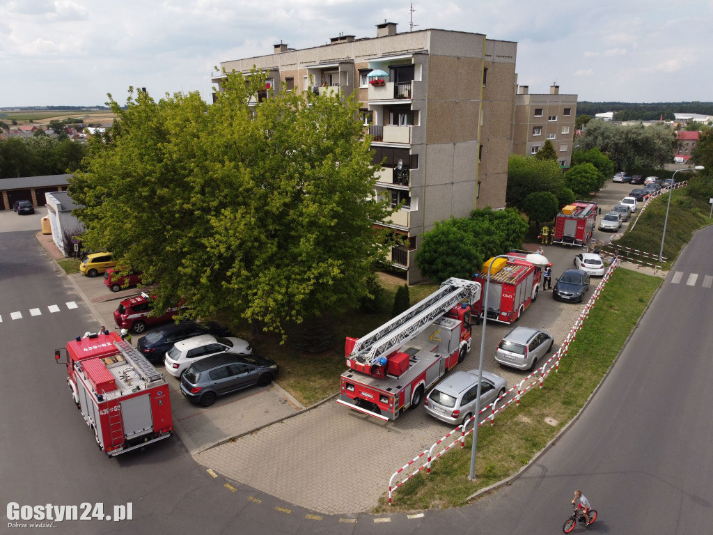 Wybuch gazu na Górnej w Gostyniu