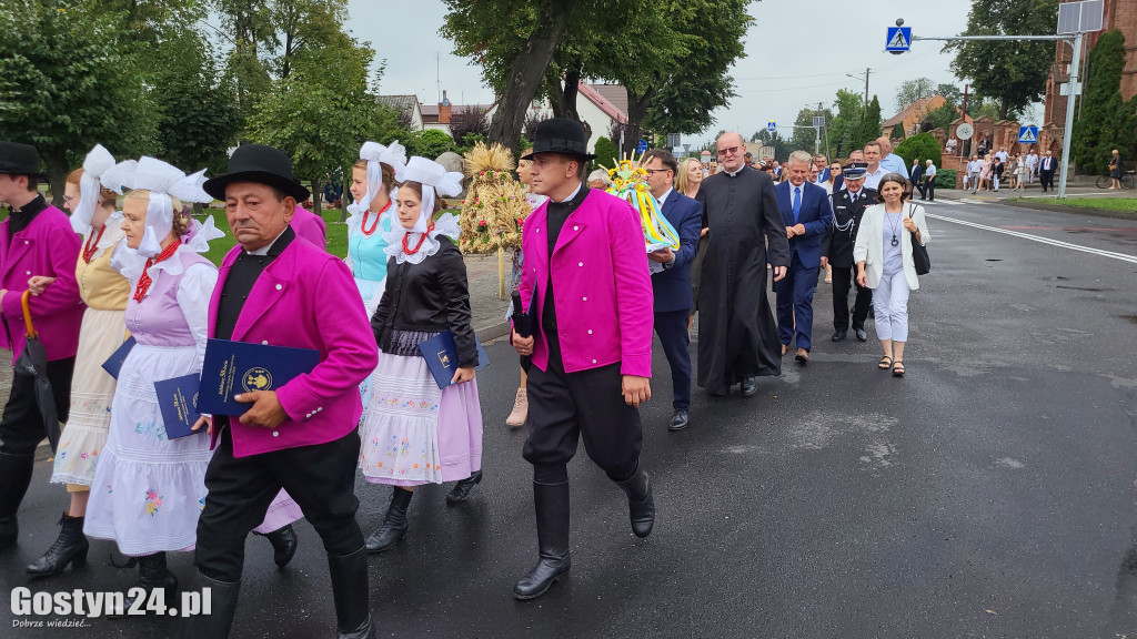 Dożynki gminno-parafialne w Pępowie