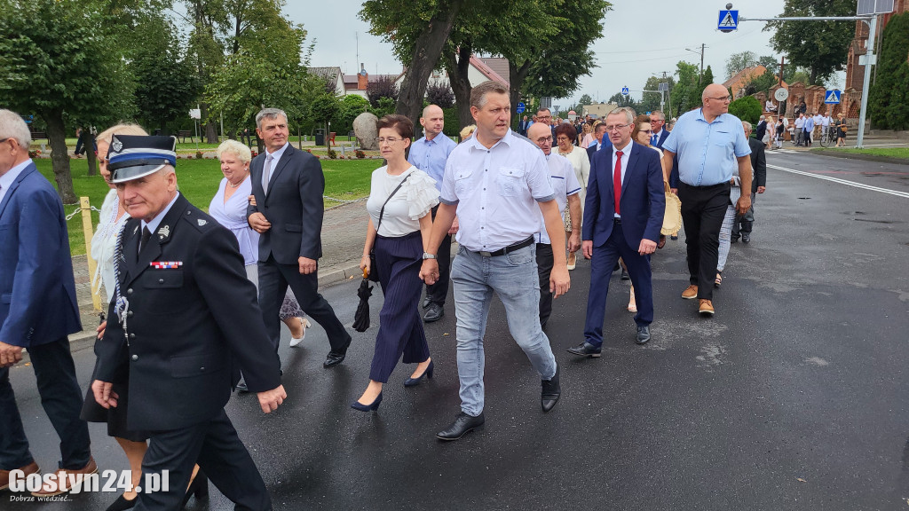 Dożynki gminno-parafialne w Pępowie