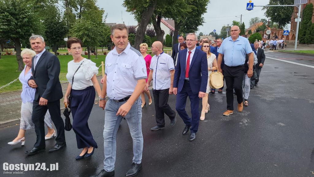 Dożynki gminno-parafialne w Pępowie