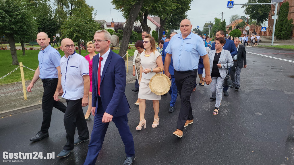 Dożynki gminno-parafialne w Pępowie