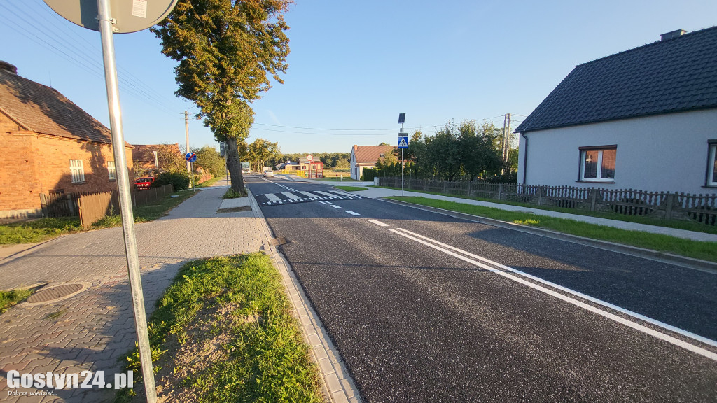 Wyremontowana trasa Siedlec - Pępowo