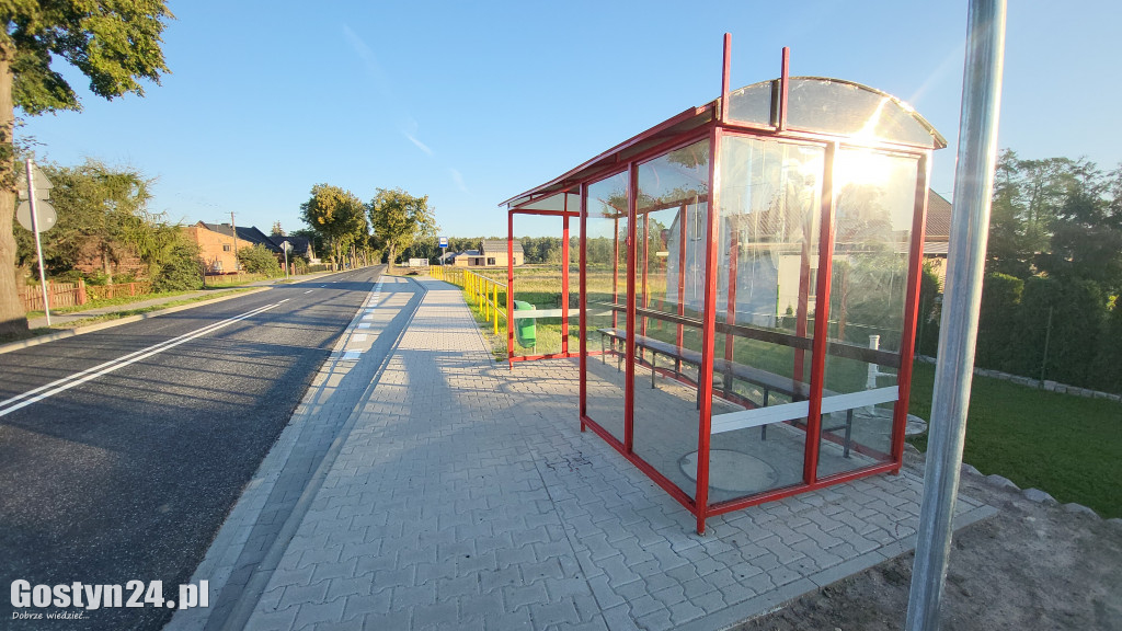 Wyremontowana trasa Siedlec - Pępowo
