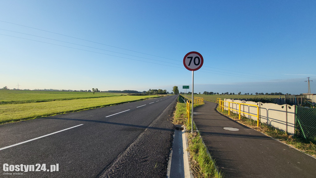 Wyremontowana trasa Siedlec - Pępowo