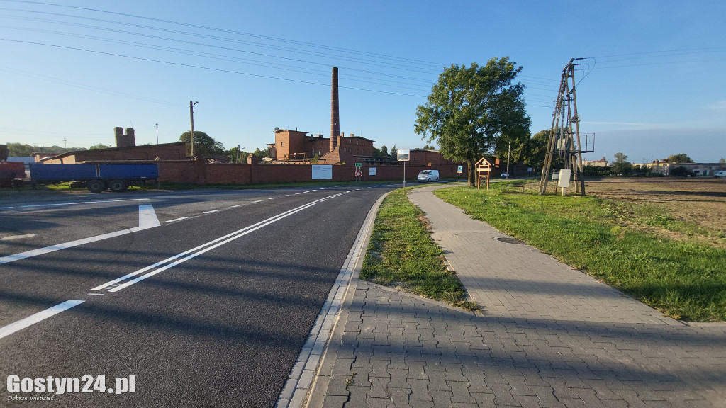 Wyremontowana trasa Siedlec - Pępowo