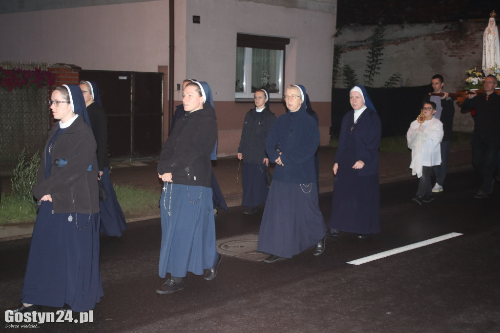 Procesja fatimska ulicami Gostynia