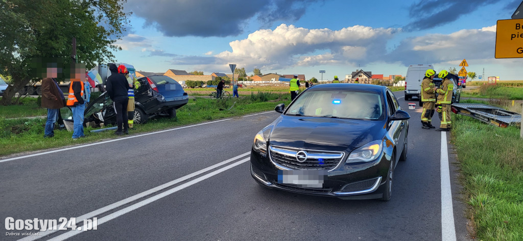Efekt domina na DW 434 w Kuczynie
