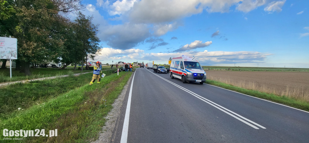 Efekt domina na DW 434 w Kuczynie