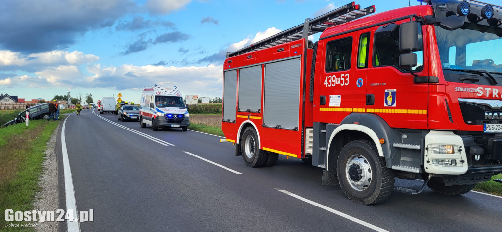 Efekt domina na DW 434 w Kuczynie