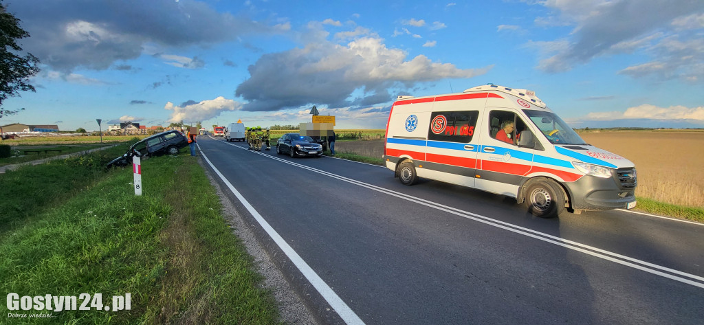Efekt domina na DW 434 w Kuczynie