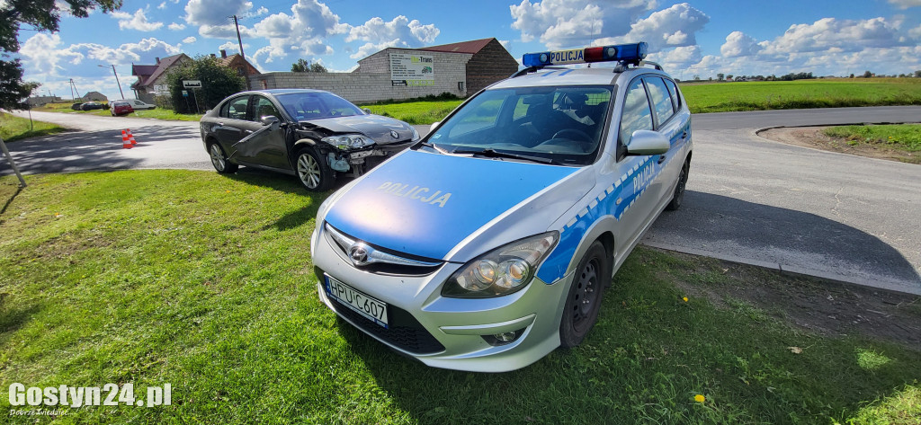 Wypadek na trasie Pępowo - Siedlec