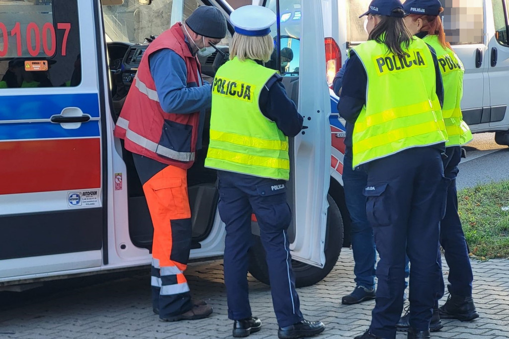 Potrącenie matki z synem na ul. Powstańców Wlkp.