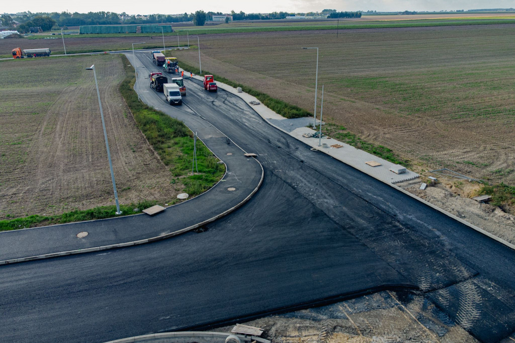 Budowa łącznika ulic Leszczyńskiej i Górnej w Gostyniu