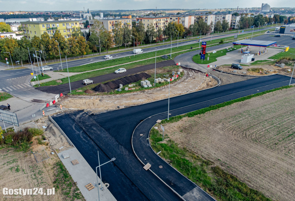 Budowa łącznika ulic Leszczyńskiej i Górnej w Gostyniu