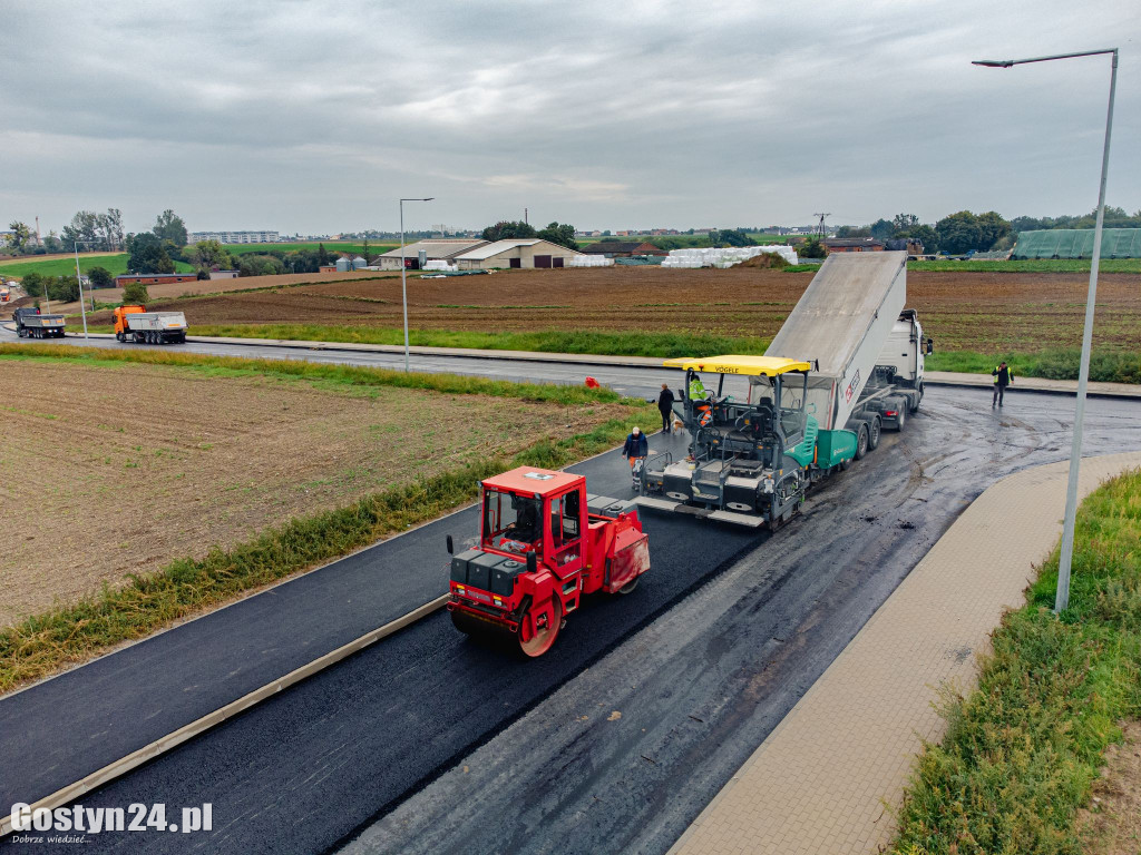 Budowa łącznika ulic Leszczyńskiej i Górnej w Gostyniu