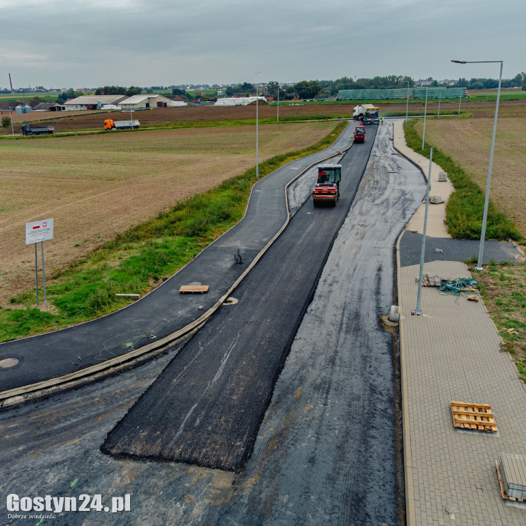 Budowa łącznika ulic Leszczyńskiej i Górnej w Gostyniu