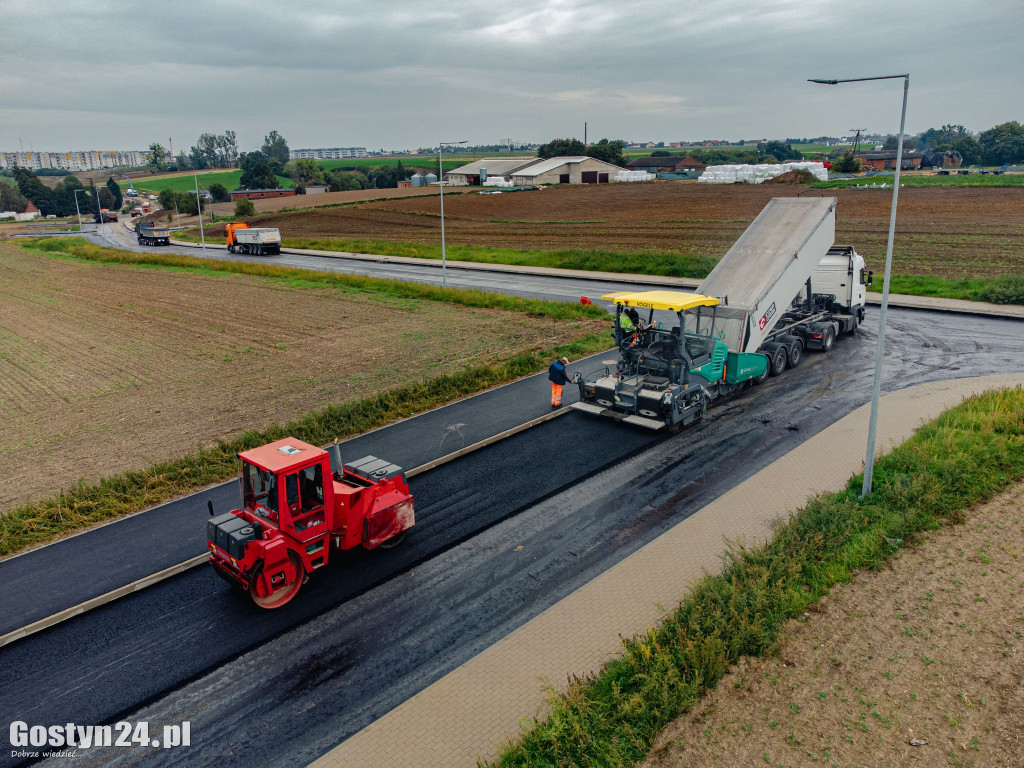 Budowa łącznika ulic Leszczyńskiej i Górnej w Gostyniu