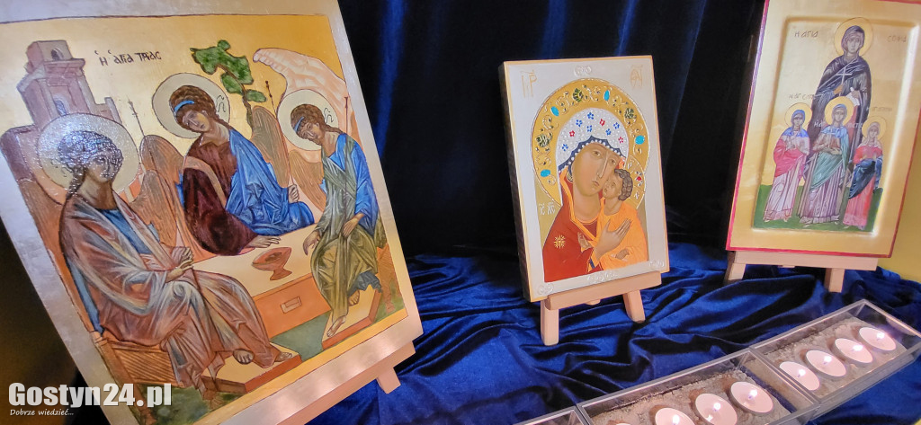 Wernisaż ikon Bożeny Gerowskiej w gostyńskim muzeum