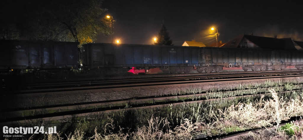 Śmiertelne potrącenie przez pociąg w Poniecu