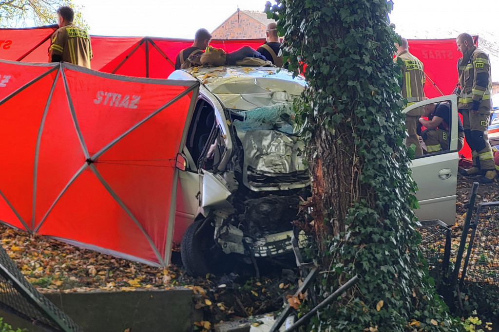 Śmiertelny wypadek w Gębicach