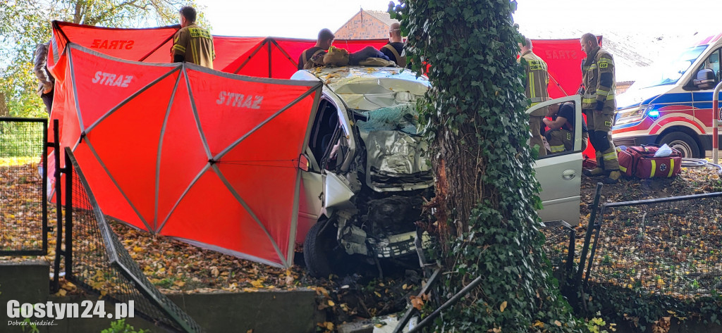 Śmiertelny wypadek w Gębicach