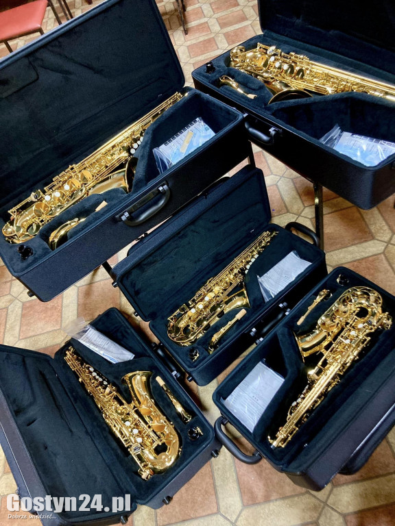 Nowe instrumenty dla ponieckiej orkiestry