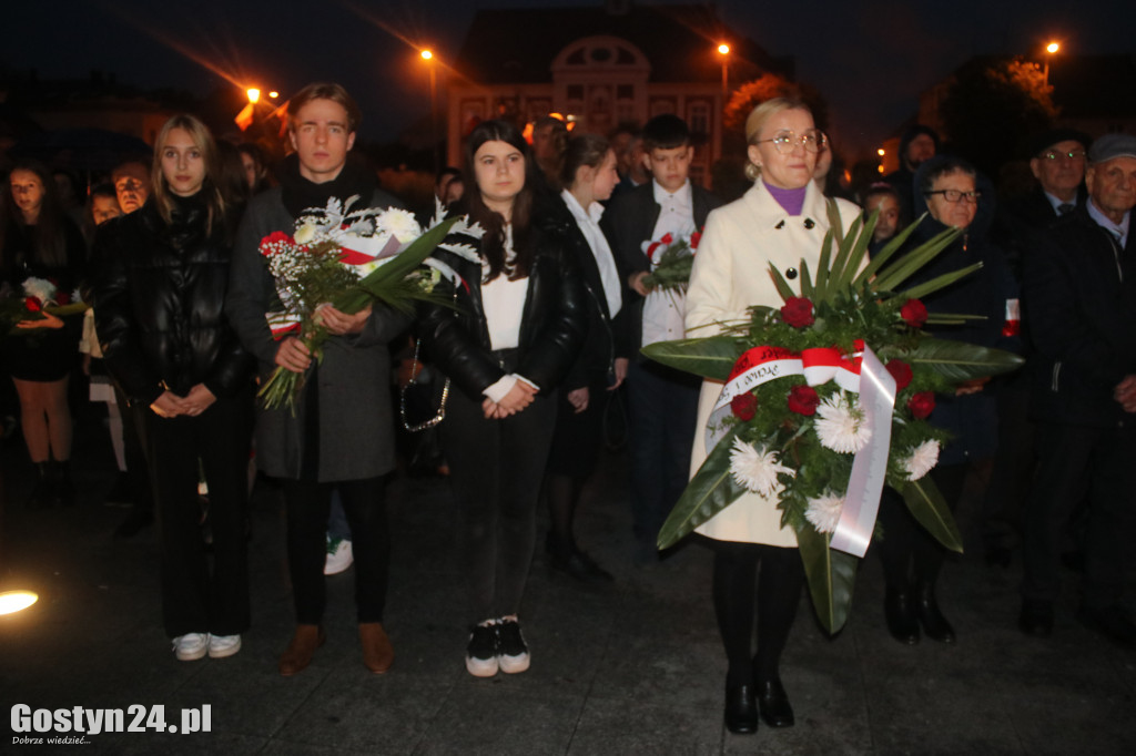 83 rocznica rozstrzelanych na rynku w Gostyniu