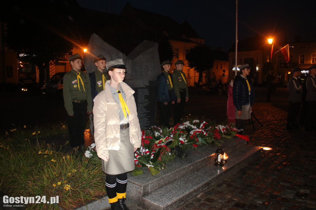 83 rocznica rozstrzelanych na rynku w Gostyniu