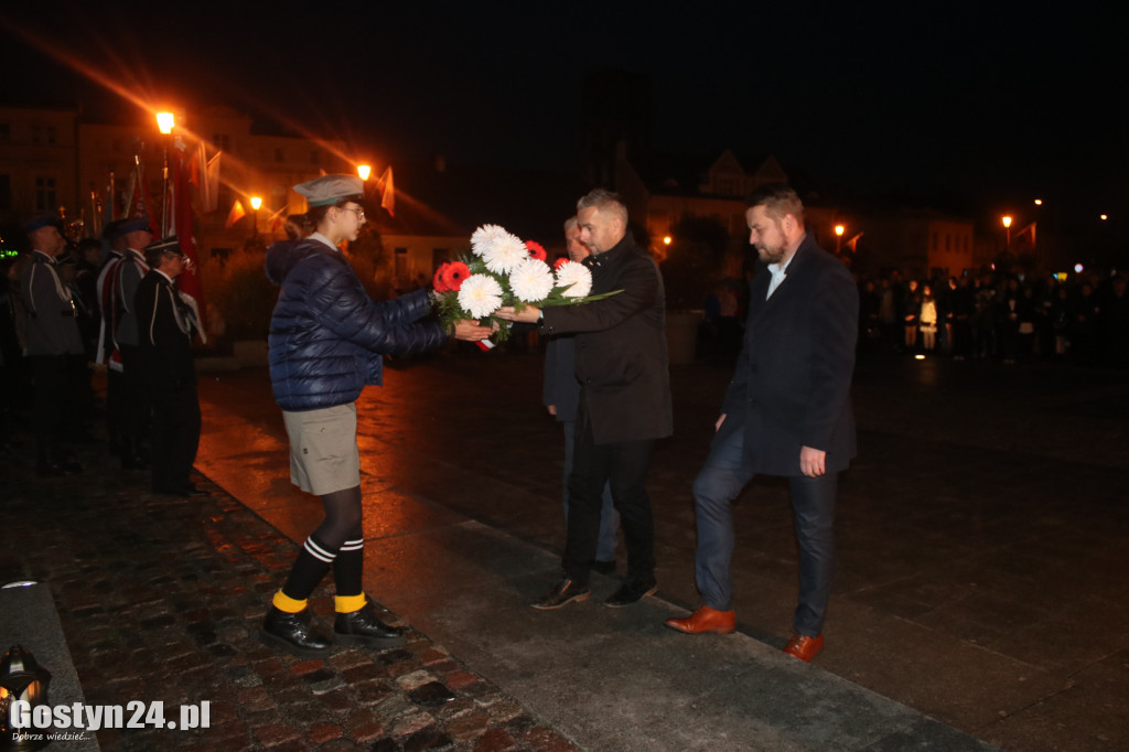 83 rocznica rozstrzelanych na rynku w Gostyniu