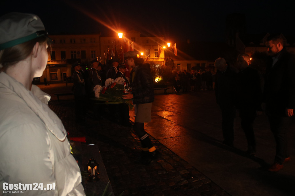 83 rocznica rozstrzelanych na rynku w Gostyniu