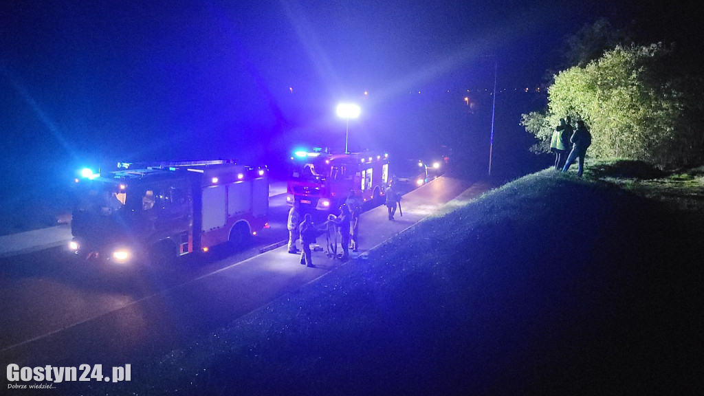 Nadpalone zwłoki kobiety przy łączniku Leszczyńska-Górna