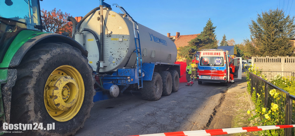 Śmiertelny wypadek w Żytowiecku. Nie żyje mężczyna