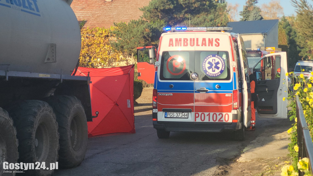 Śmiertelny wypadek w Żytowiecku. Nie żyje mężczyna
