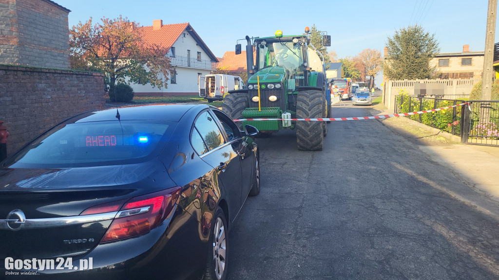 Śmiertelny wypadek w Żytowiecku. Nie żyje mężczyna