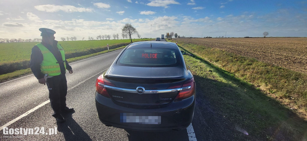 Zderzenie rowerzysty i motorowerzysty na K12