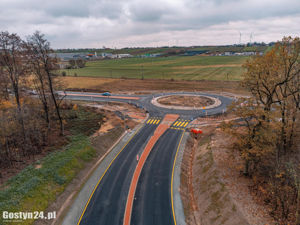 Najnowsze zdjęcia z budowy wiaduktu nad K12 Piaski-Gostyń