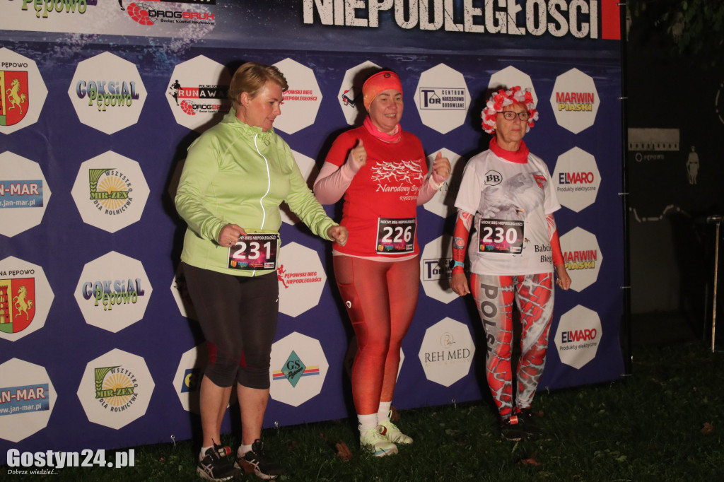 Nocny Bieg Niepodległości w Pępowie