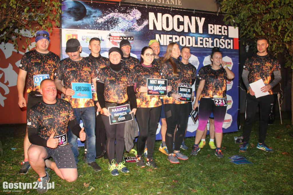 Nocny Bieg Niepodległości w Pępowie