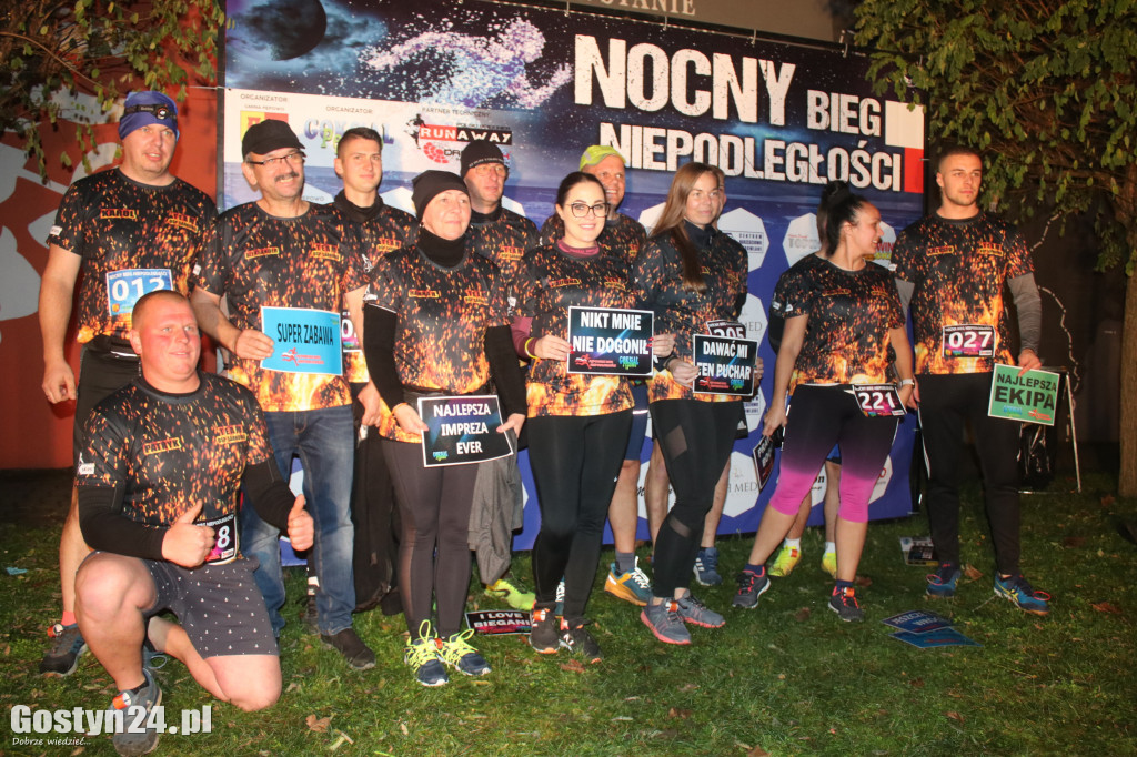 Nocny Bieg Niepodległości w Pępowie