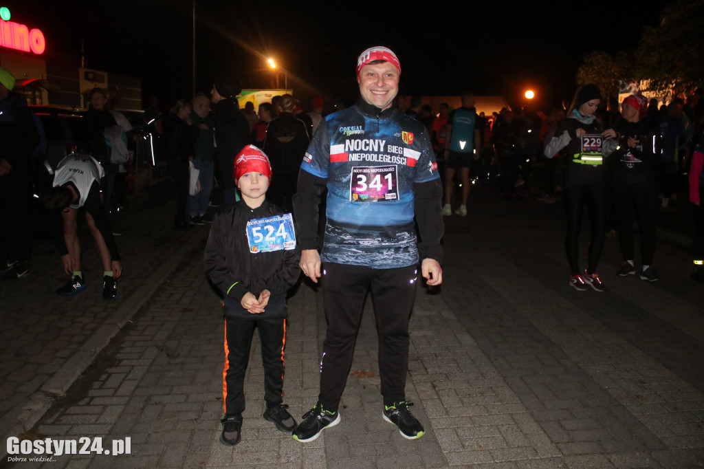 Nocny Bieg Niepodległości w Pępowie